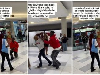 Angry Boyfriend Snatches iPhone 15 & Wig After Girlfriend Rejected His Proposal (Video) 11 FotoGrid 20240616 112423842