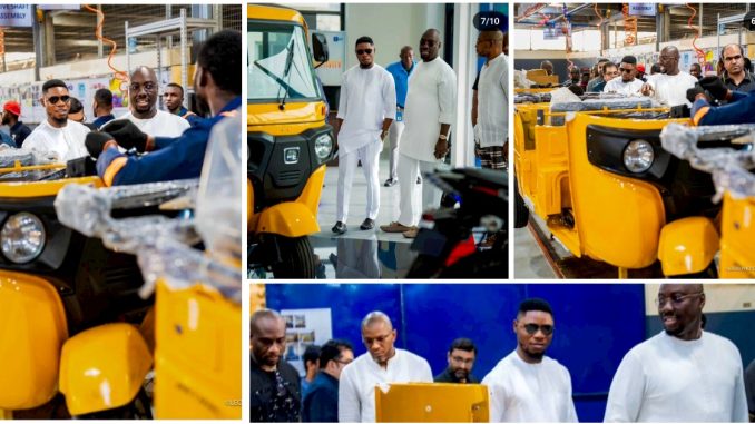Obi Cubana Opens Tricycle (Keke) Assembly Plant In Lagos (Photos) 1 Obi Cubana Opens Tricycle Keke Assembly Plant In Lagos Photos 1