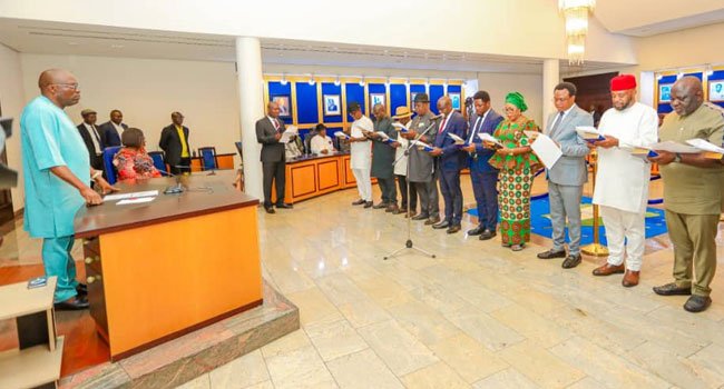 Fubara Swears In Newly-Appointed LG CTC Chairmen