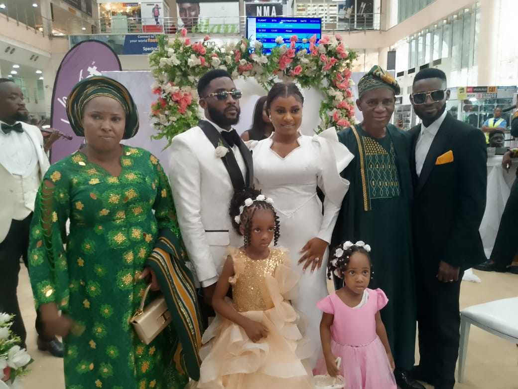 Photos From The MMA2 ‘Airport Wedding’ In Lagos