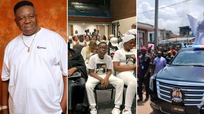 Pictures From The Burial Of Comic Actor, Mr Ibu.