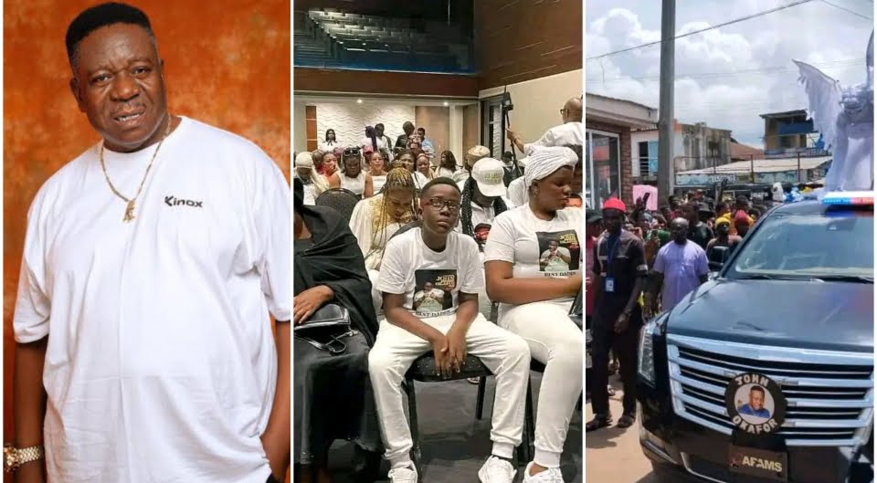 Pictures From The Burial Of Comic Actor, Mr Ibu.