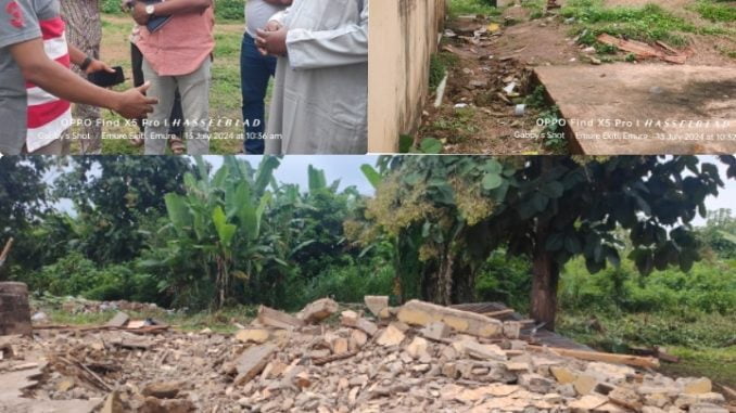 EKITI: Oyebanji Orders Reconstruction Of Collapsed Toilet Facilities At NYSC Camp 1 EKITI: Oyebanji Orders Reconstruction Of Collapsed Toilet Facilities At NYSC Camp