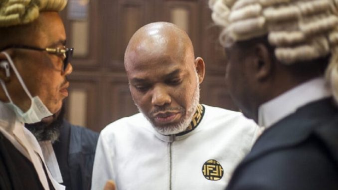IPOB: Court Dismisses Nnamdi Kanu’s ₦‎1 Billion Suit Against FG