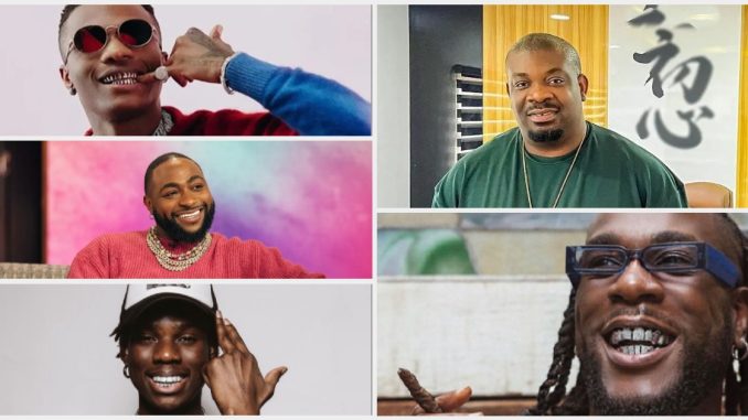 The Big 5: Nigerian Music Legends Shaping Global Sounds 1 The Big 5: Nigerian Music Legends Shaping Global Sounds