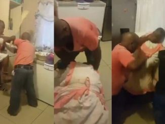 South African man beats up his old mother in viral video 3 South African man beats up his old mother in viral video