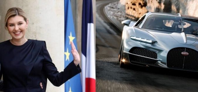 Ukraine's First Lady Buys Latest $4.5M Bugatti Turbillon (Photos)