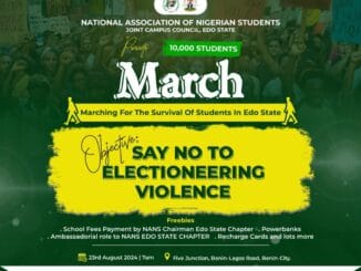 Edo 2024: NANS Plans 10,000 Students’ March Against Electoral Violence 5 Auto Draft