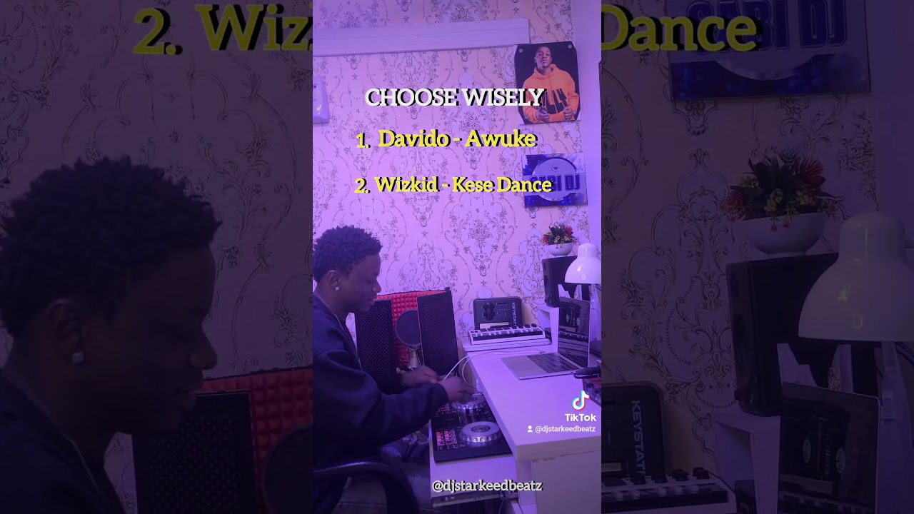 DJ STARKEED – Awuke Kese Dance Mixtape ft. Wizkid & Davido