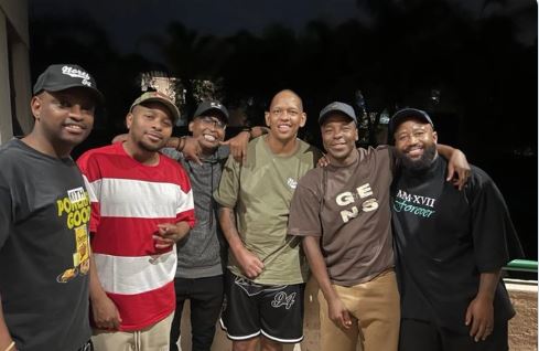 Mac G, Cassper Nyovest, L-Tido, others visit Da L.E.S