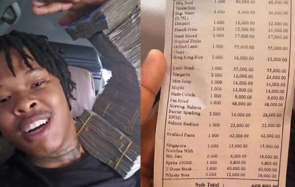 Nasty C spends over half a million on food in Nigeria 1 Nasty C spends over half a million on food in Nigeria