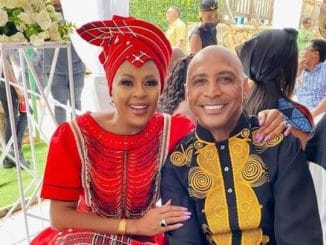 Basetsana Khumalo pens a heartfelt message to her husband on their 24th wedding anniversary.