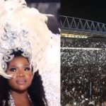 Makhadzi makes history at Peter Mokaba stadium