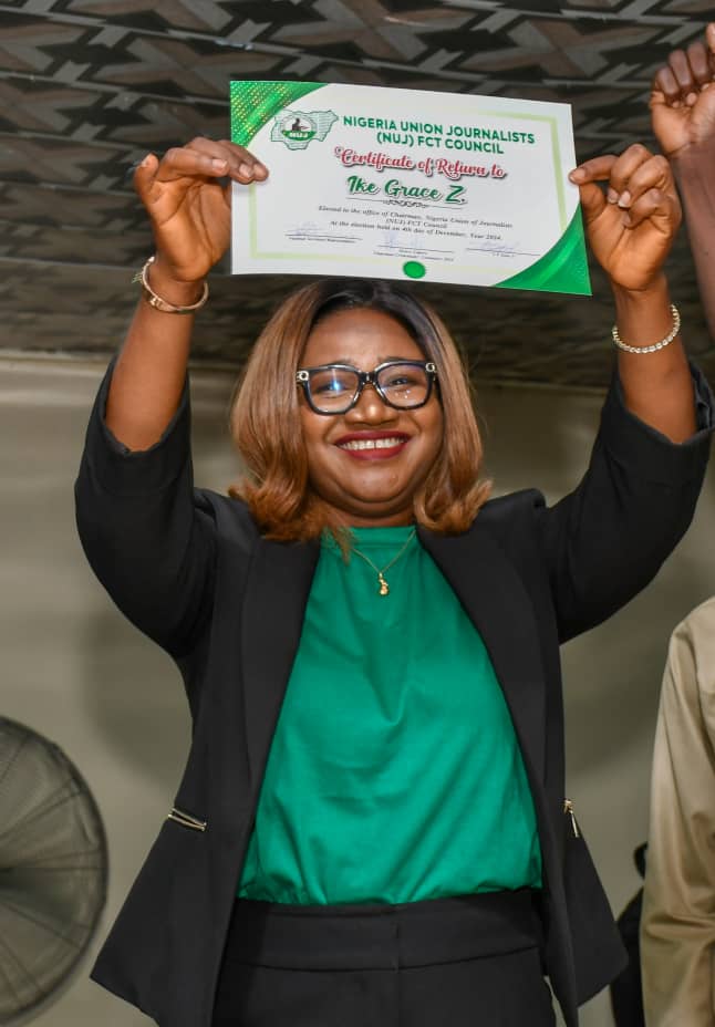 NUJ FCT Council Elects New EXCOs With First Female Chairman After 43 Years