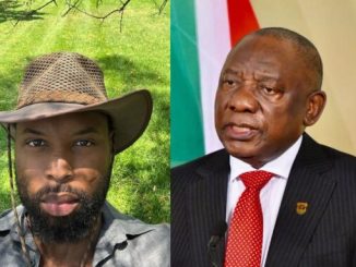Sizwe Dhlomo says, "Nigeria is much like how Cyril thinks" 18 Sizwe Dhlomo says, "Nigeria is much like how Cyril thinks"