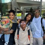 Khuli Chana, Lamiez Holworthy, and their kids kick-off family vacation (Photos)