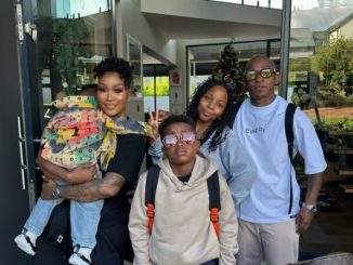 Khuli Chana, Lamiez Holworthy, and their kids kick-off family vacation (Photos)