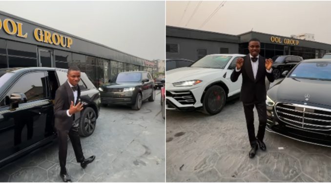 Ola of Lagos launches his own car dealership (Video) 1 Ola of Lagos launches his own car dealership (Video)