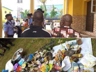 PHOTOS: Two pastors in Rivers State arrested after caskets, skulls, and other fetish items were found in their churches 12 PHOTOS: Two pastors in Rivers State arrested after caskets, skulls, and other fetish items were found in their churches