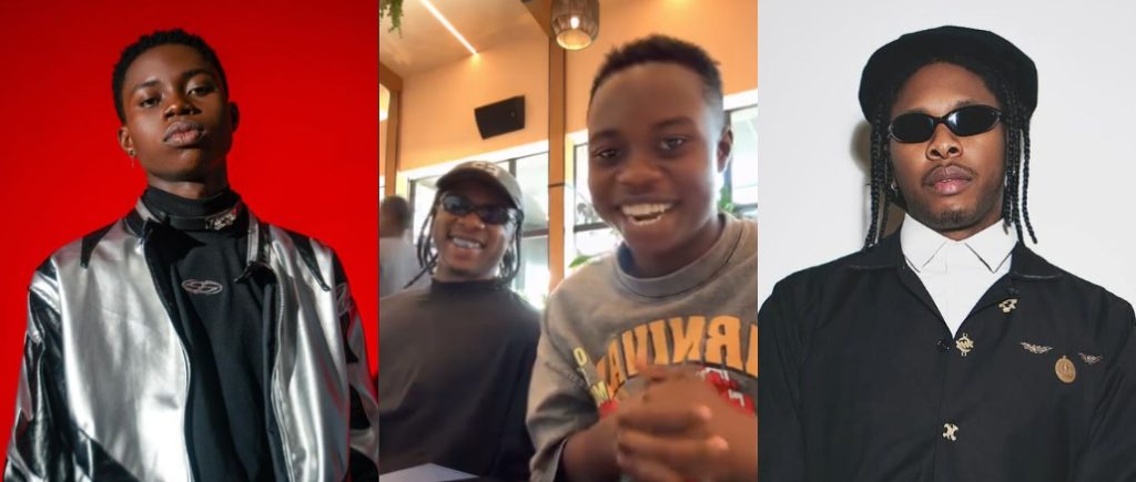 TikTok Influencer Peller Finally Meets Singer Runtown