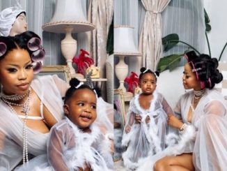 Anele Zondo reveals daughter’s face for the first time on her 1st birthday 21 Anele Zondo reveals daughter’s face for the first time on her 1st birthday