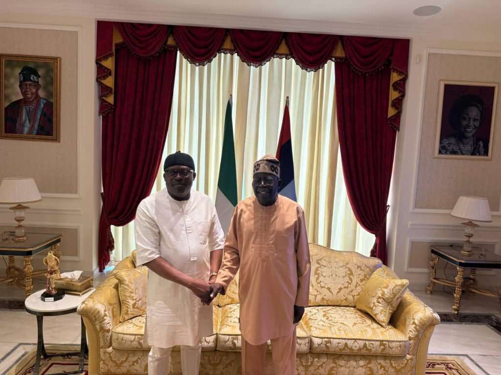 Tinubu, Fubara Meet Behind Closed Doors In Lagos (Photos)