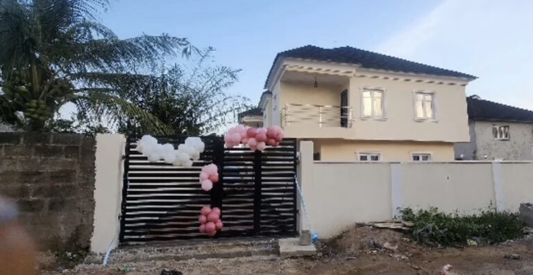 Actress Jumoke George Receives 4-Bedroom Duplex 7