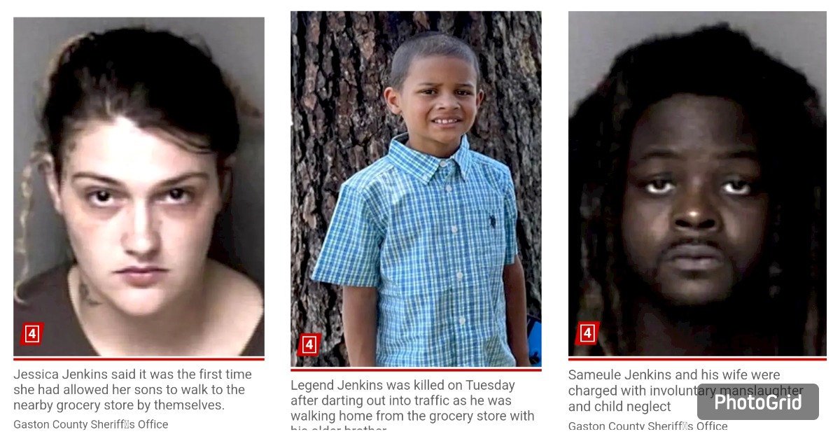 7-Year-Old Boy Sent On Errand Hit By Car; Parents Arrested For Negligence (Photos)