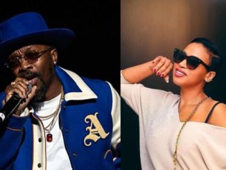 Zonke in studio with American singer Anthony Hamilton (Video)