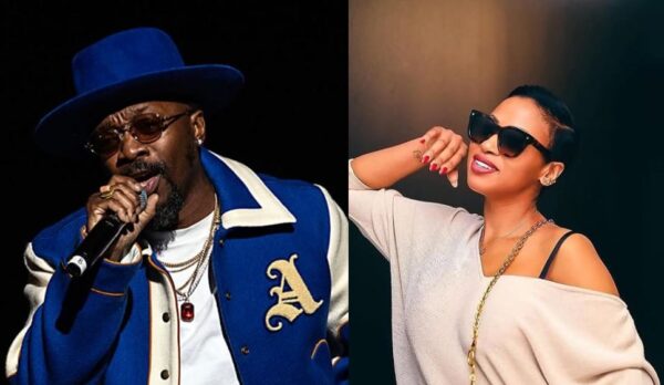 Zonke in studio with American singer Anthony Hamilton (Video)
